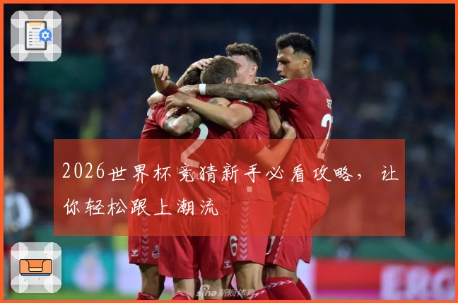 2026世界杯竞猜新手必看攻略，让你轻松跟上潮流